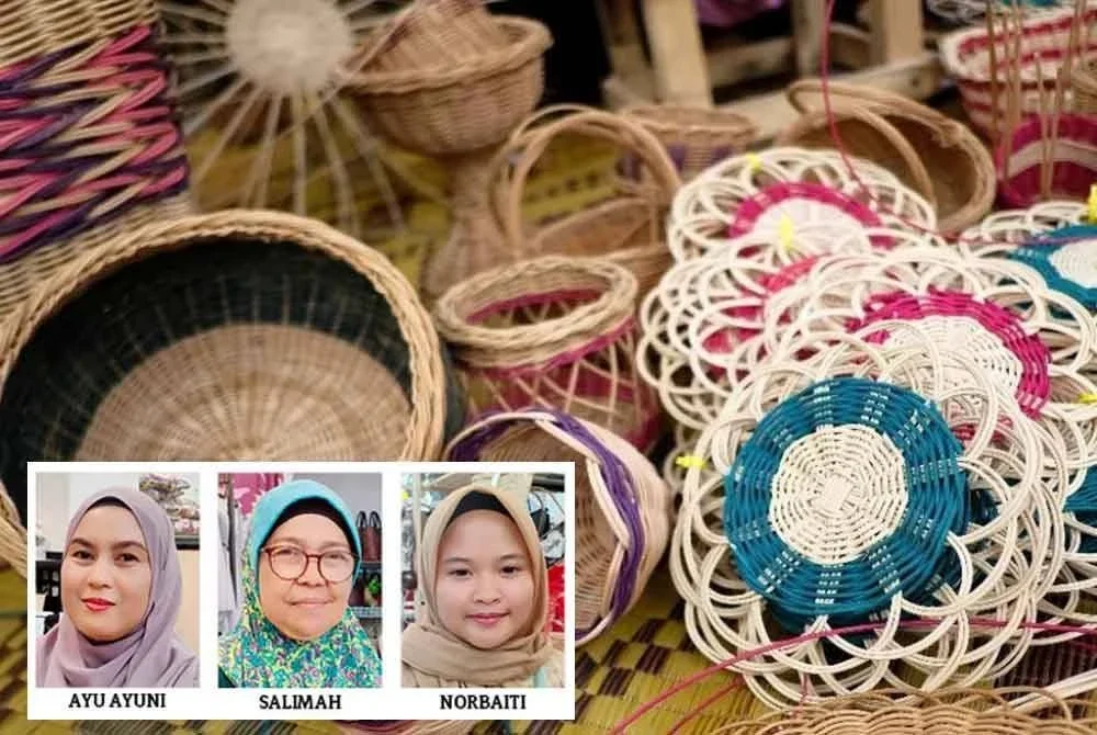 Peniaga kraftangan tempatan mampu menarik nafas lega dan boleh 'cari makan' apabila produk kraf semakin diminati malah mendapat permintaan begitu memberangsangkan sejak beberapa tahun kebelakangan ini. - Gambar hiasan