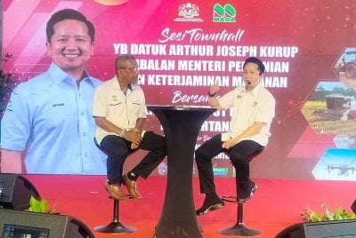 Arthur yang juga Timbalan Menteri Pertanian dan Keterjamaninan Makanan berkata demikian selepas sesi Townhall TVET Pertanian di MADA Rice Training Centre (MRTC) di Alor Setar pada Rabu.