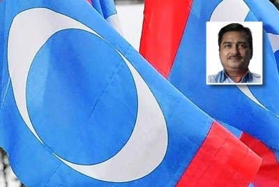 Tiada surat peletakan jawatan diterima oleh pimpinan PKR negeri dan Pusat setakat ini. Gambar kecil: Mohd Rafee