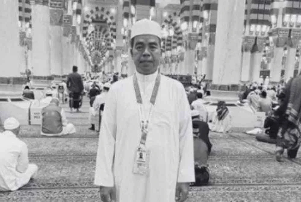 Abdullah Mat, 59, menghembuskan nafas terakhir di Hospital Jiwar, Jabal Omar, Makkah akibat serangan jantung