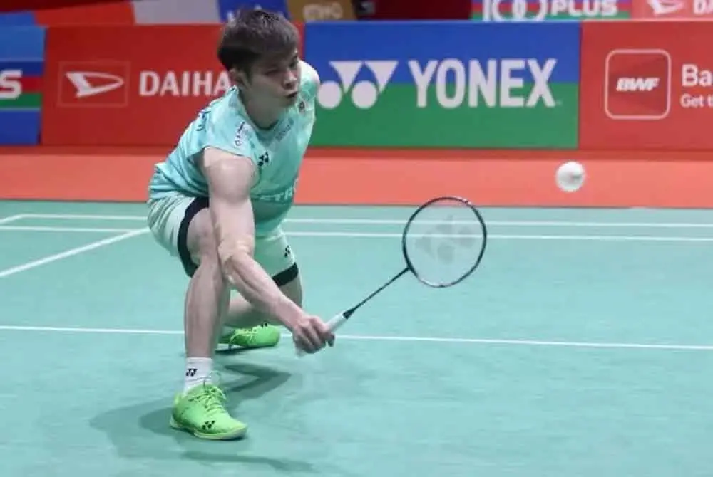 Perjalanan Jun Hao dalam saingan Malaysia Masters tersekat dalam aksi pusingan pertama pada Rabu. Foto Facebook BAM