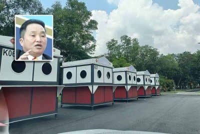 Beberapa unit MyKiosk didapati tidak beroperasi di Taman Tasik Seksyen 7, Shah Alam. Gambar kecil: Suee Lim