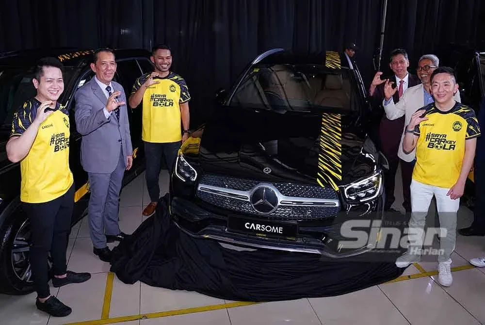 Mohd Joehari (dua dari kiri) pada sidang media di Carsome Petaling Jaya pada Khamis. FOTO SINAR HARIAN/ MOHD HALIM ABDUL WAHID