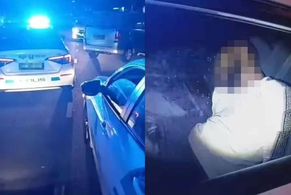 Tindakan mencurigakan sebuah kenderaan di Jalan Tampin-Seremban awal Ahad membawa kepada penahanan tiga individu termasuk seorang daripadanya mempunyai 23 rekod jenayah lampau.