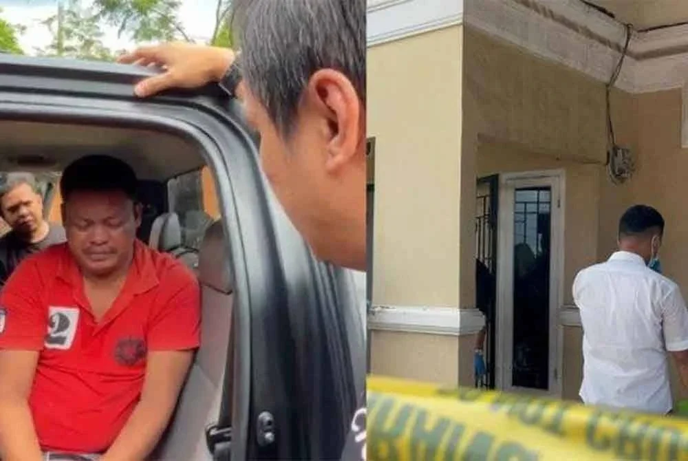 Suspek ditahan dalam masa 24 jam selepas kejadian. Foto Agensi