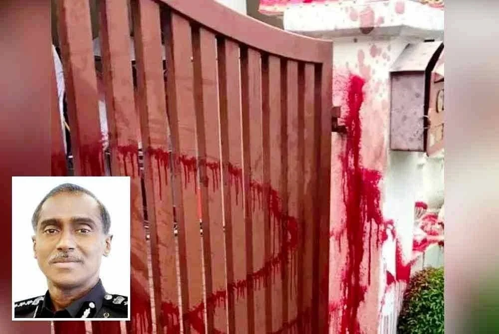 Ahli sindiket akan digerakkan untuk melakukan ugutan dan menyimbah cat sebagai amaran kepada peminjam dan keluarga mereka. Gambar kecil (M Kumar)