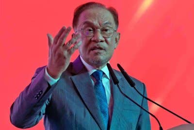 Anwar Ibrahim Foto Bernama