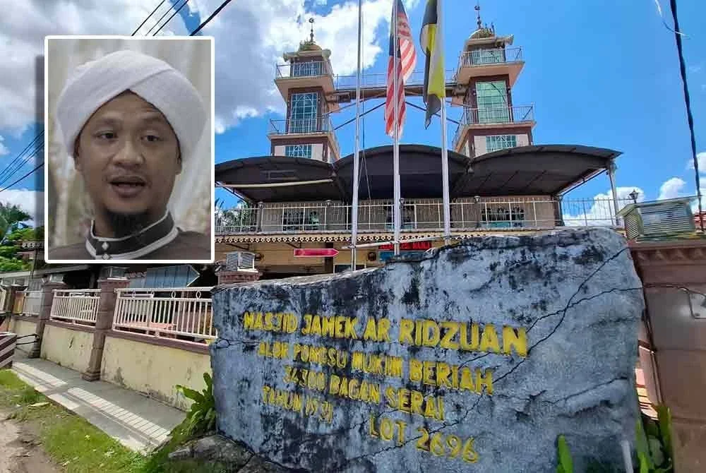 Rundingan tebus beli tanah wakaf Masjid Jamek Ar Ridzuan, Alor Pongsu kini berada dalam fasa menunggu penilaian rasmi daripada JPPH. Gambar kecil: Yusuf
