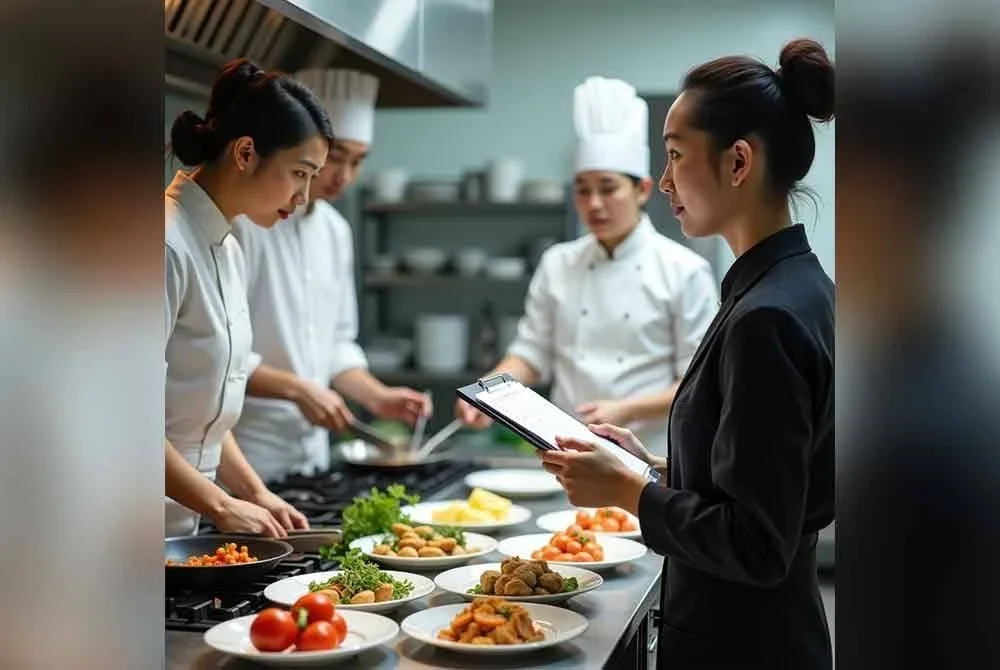 Calon yang berjaya akan bertanggungjawab memastikan keselamatan makanan dan pembangunan menu hidangan. - Agensi