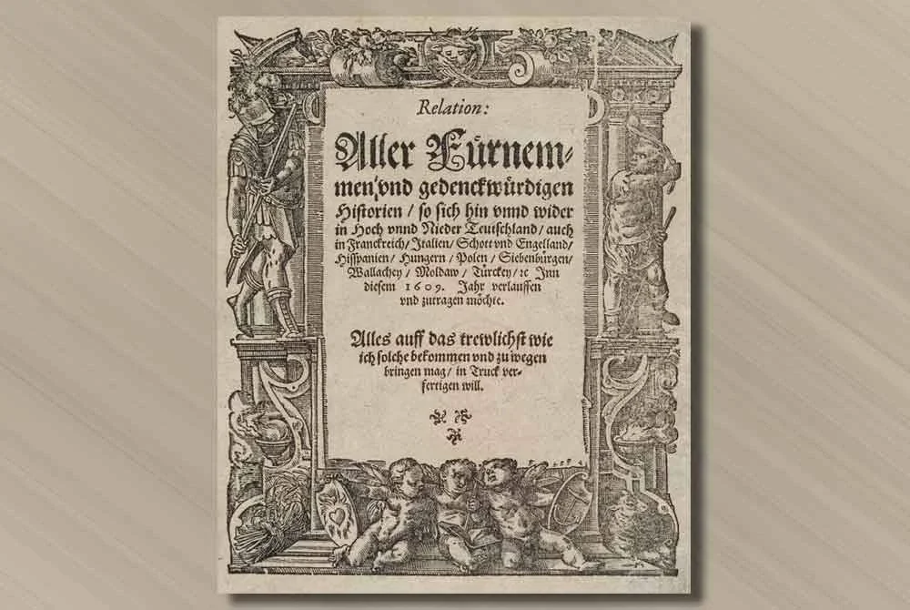 Relation aller Furnemmen und gedenckwurdigen Historien. - Agensi