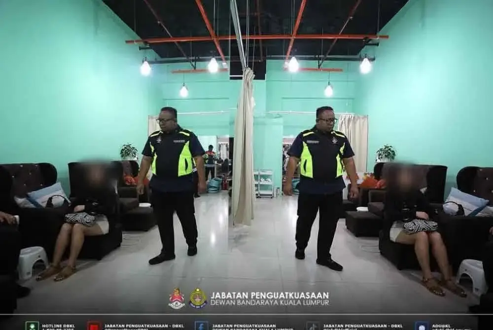 Sebanyak enam premis kecantikan telah dikenakan tindakan tutup serta-merta dibawah Akta Kerajaan Tempatan 1976. Foto: Facebook DBKL