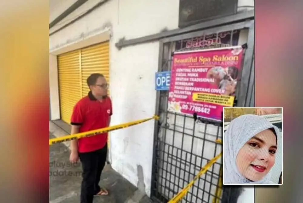 Nor Faziera (gambar kecil) disimbah asid pada 17 Mei lalu.