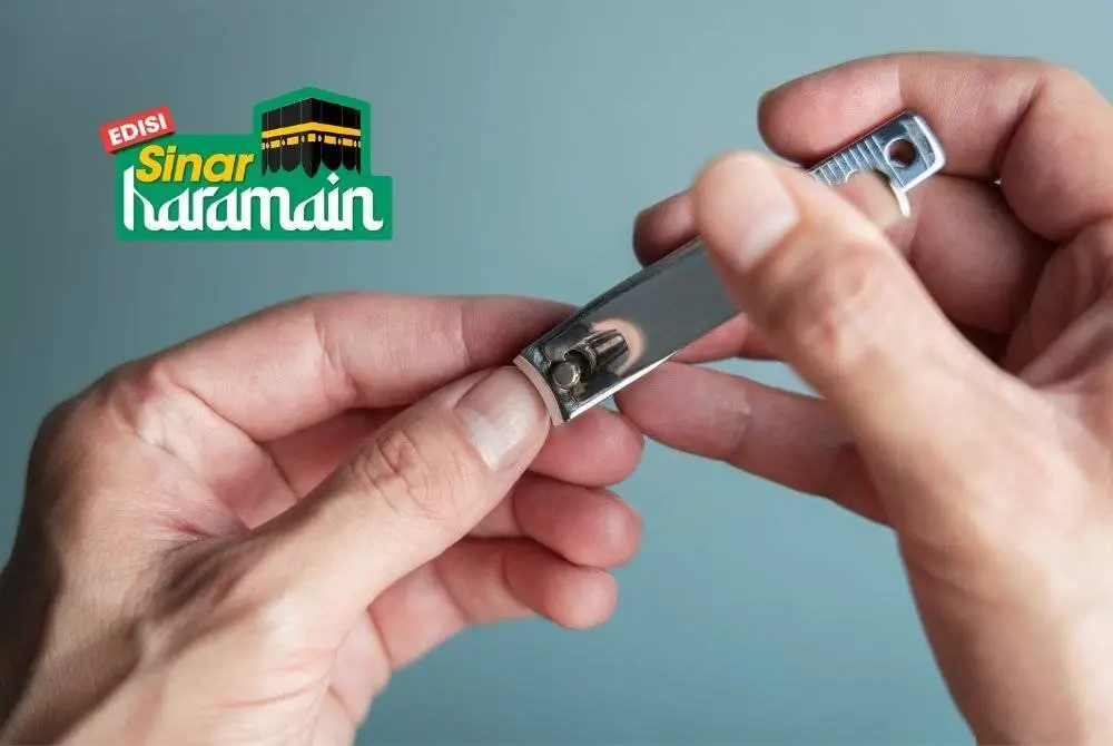 LARANGAN memotong kuku dan mencukur rambut serta bulu badan untuk sesiapa yang berniat mengerjakan korban tidak terpakai kepada jemaah haji. Foto Canva