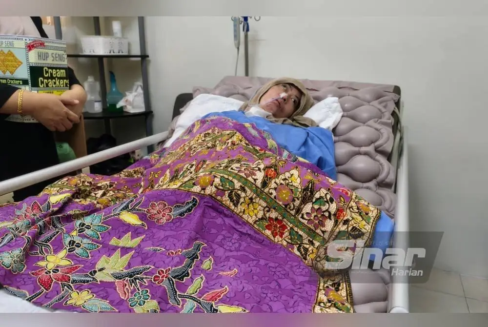 Akibat menjadi mangsa keganasan bekas suami, Jahidah kini ibarat mayat hidup.