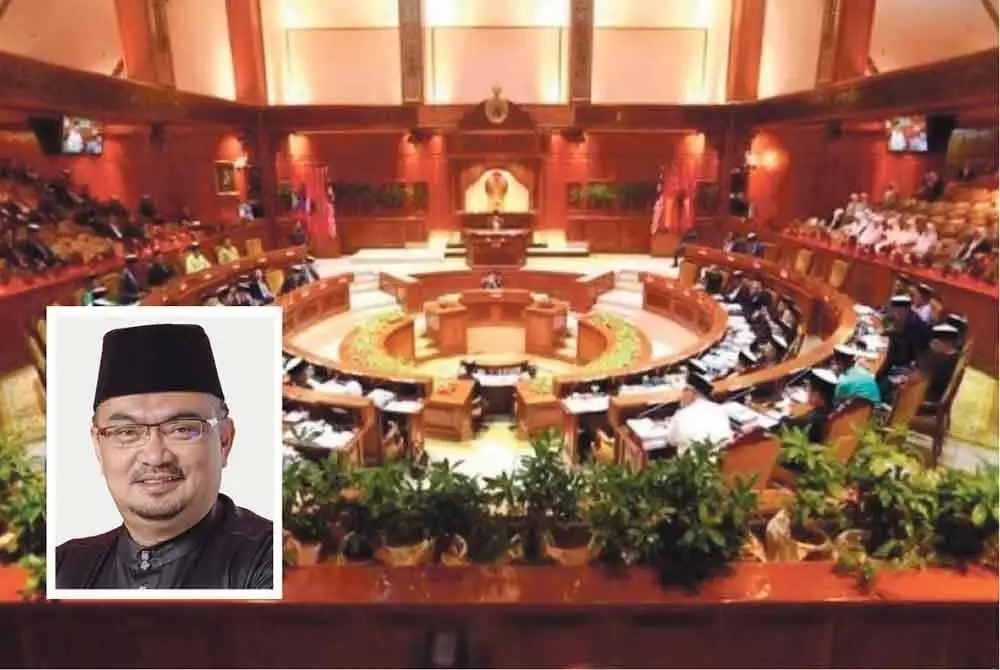 Kerajaan Kelantan menangkis dakwaan pembangkang yang menyifatkan sidang Dewan Undangan Negeri (DUN) sebagai ‘medan ya, betul YB’. Gambar kecil: Mohamed Fadzli