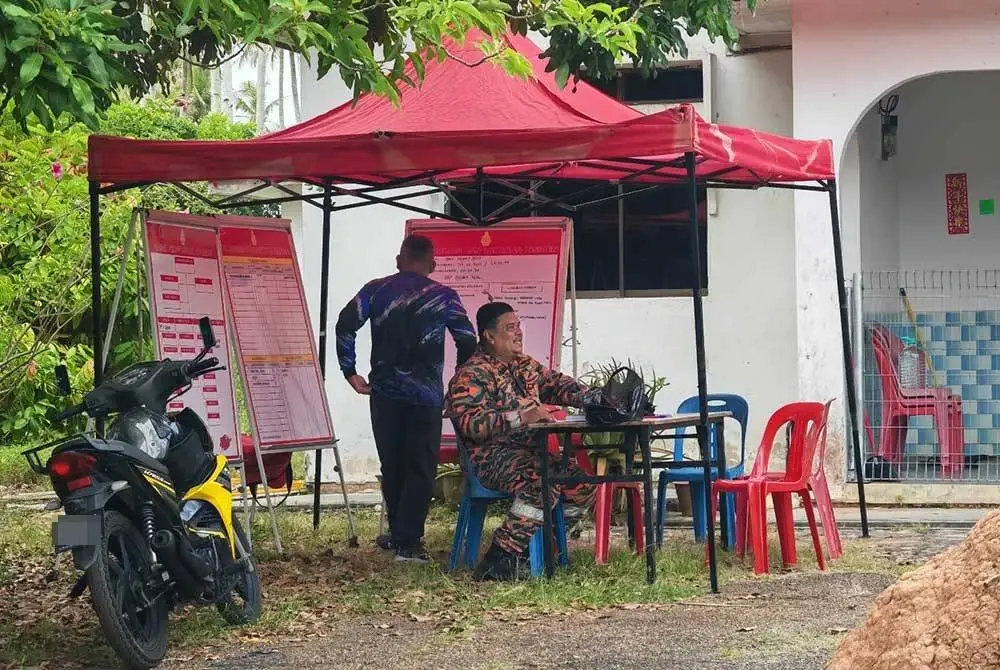 Pihak bomba mengaktifkan pos dan operasi SAR di Kampung Permatang Pasir.