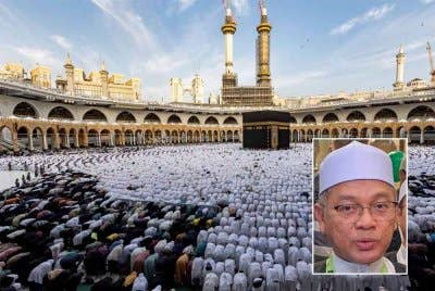 Umat Islam diingatkan agar sentiasa berwaspada terhadap tawaran pakej haji mencurigakan, khususnya yang menggunakan visa pelancong. Gambar kecil: Mohd Na’im