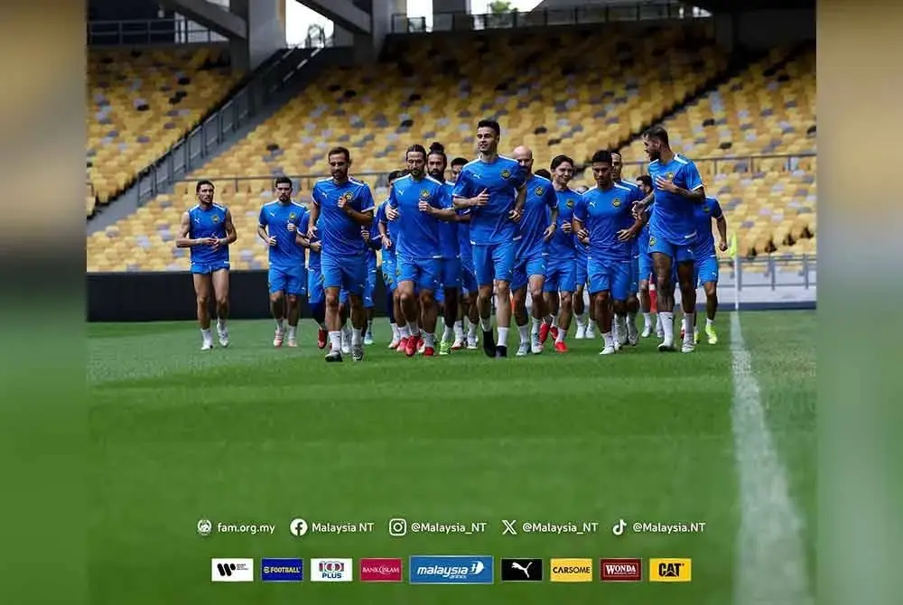 Harimau Malaya bakal berdepan tugas getir menentang Vietnam di Stadium Nasional Bukit Jalil. Foto Malaysia NT