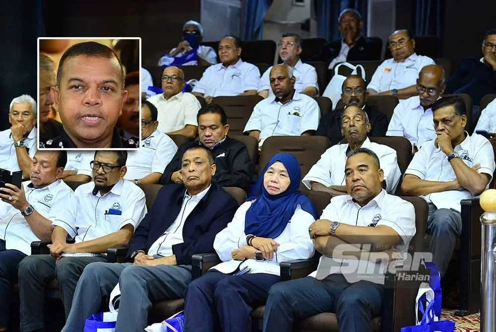 Ahli RESPA yang hadir semasa Majlis Mesyuarat Agung Tahunan ke-41 di Dewan Sultan Haji Ahmad Shah, Maktab PDRM, Cheras pada Selasa. FOTO: ASRIL ASWANDI SHUKOR (Gambar kecil: AYOB KHAN)