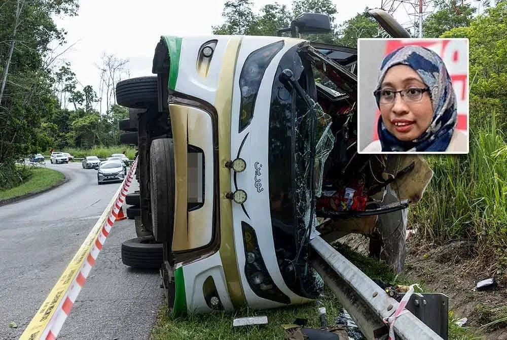 Kumpulan #RasuahBusters mencadangkan kerajaan menubuhkan sebuah badan penilaian khas keselamatan pasca tragedi bagi menilai secara menyeluruh kelemahan ekosistem pengangkutan awam di Malaysia. Gambar kecil: Nurhayati