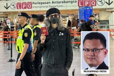 Fahmi Reza mendakwa dirinya dilarang ke luar negara pada Sabtu selepas disenaraihitamkan daripada memasuki Sabah baru-baru ini.
