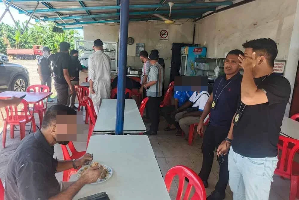 Kesemua yang ditahan dibawa ke Pejabat Imigresen Selangor untuk tindakan lanjut.