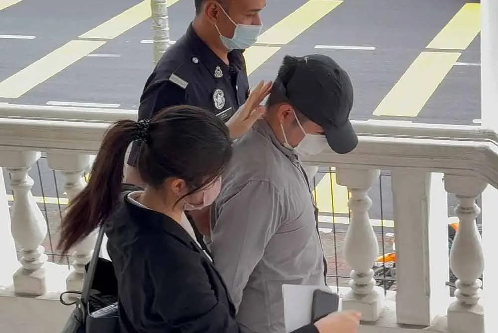 Tertuduh dibawa ke Mahkamah Majistret di George Town pada Rabu.