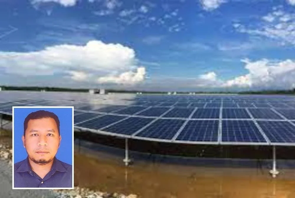 Teknologi solar terapung juga boleh dilaksanakan sebagai pelengkap, terutama di kawasan kolam, tasik dan bekas lombong. (Gambar kecil: Mohd Sofwan)