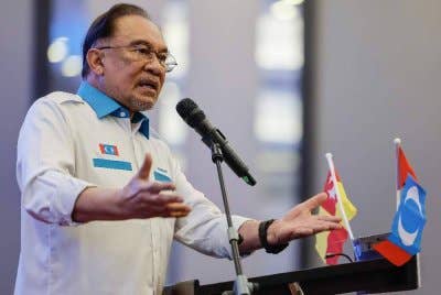 Anwar Ibrahim. Foto Bernama