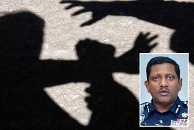 Suspek ditahan polis selepas melakukan amang seksual ke atas remaja perempuan berusia 17 tahun. (Gambar kecil: Hussein)