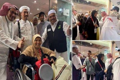 Kesemua jemaah KT001 akan menaiki pesawat MH8050 pada jam 5.40 pagi waktu tempatan, hari ini dan tiba di KLIA, Sepang jam 8.10 malam hari. Foto TH