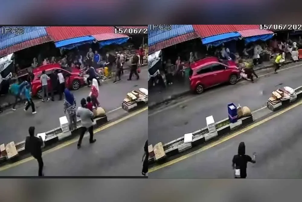 Seorang lelaki dipercayai diserang sawan sebelum kereta Perodua Myvi dipandunya hilang kawalan di Jalan Kea Farm dekat Brinchang pada Ahad.