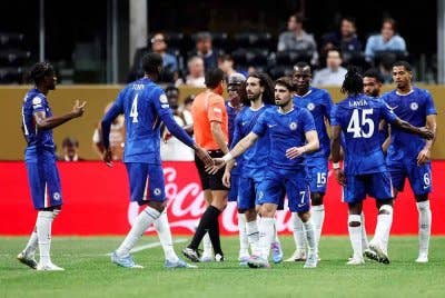 Chelsea berjaya menundukkan Los Angeles FC 2-0 di Stadium Mercedes-Benz di Atlanta. FOTO: AFP