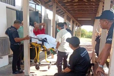 Seorang lelaki secara tiba-tiba rebah ketika berada dalam Mahkamah Majistret 3 Sungai Petani pada Selasa.