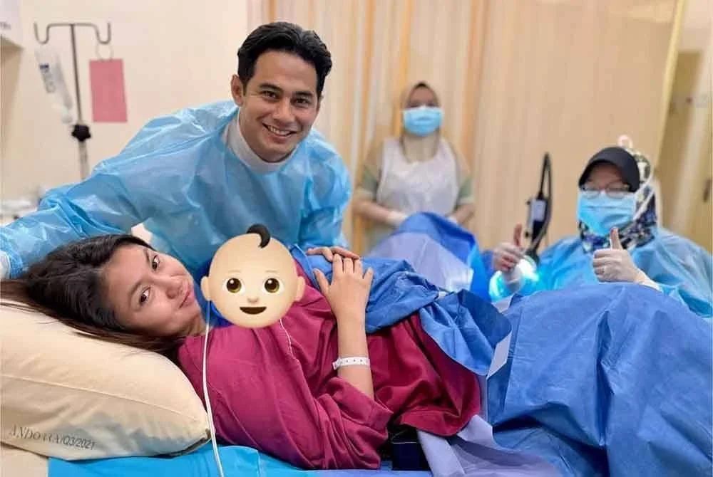 Fizo berkongsi keterujaan apabila menimang cahaya mata lelaki pertama.