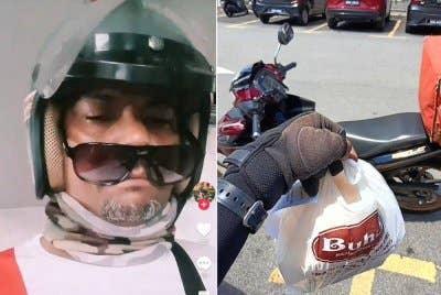 Mohd Fairus berkongsi pengalamannya menyayat hati ketika menghantar pesanan makanan kepada seorang wanita baru-baru ini di TikTok