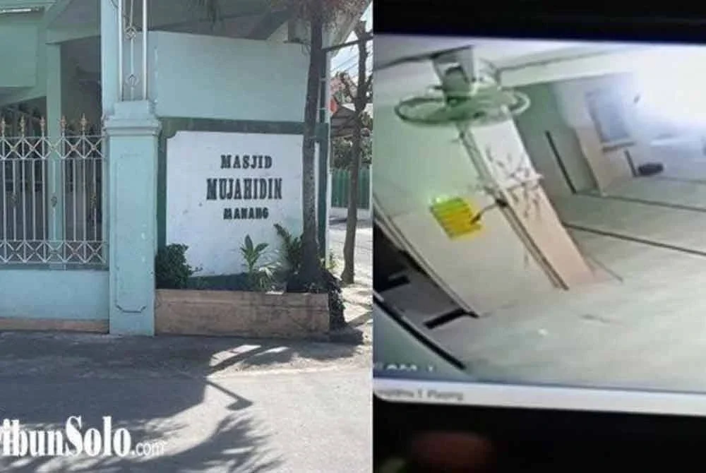 Rakaman CCTV memaparkan detik akhir Mbah Setu turut menjadi tular. - Foto Agensi