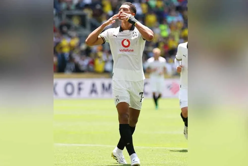 Jobe Bellingham meledak gol pertamanya di Ohio. Foto Agensi