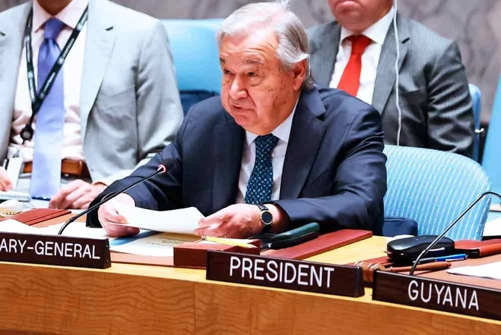 Antonio Guterre - Foto AFP