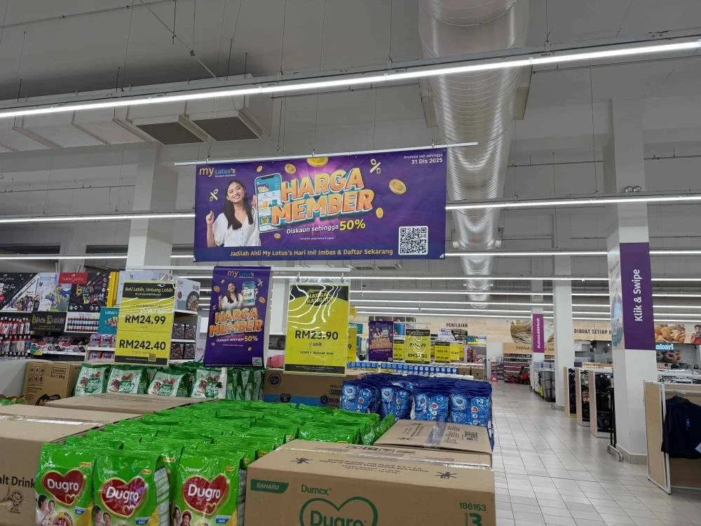 Lotus’s Malaysia memberikan pelbagai tawaran eksklusif kepada ahli My Lotus’s.