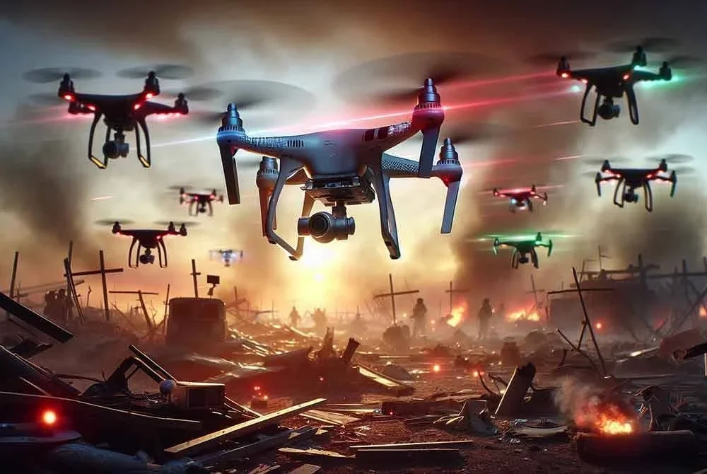 Penggunaan dron dalam konflik bersenjata kini menjadi norma baharu dalam peperangan moden yang menyaksikan teknologi UAV digunakan secara meluas oleh kuasa besar dan negara terlibat konflik.