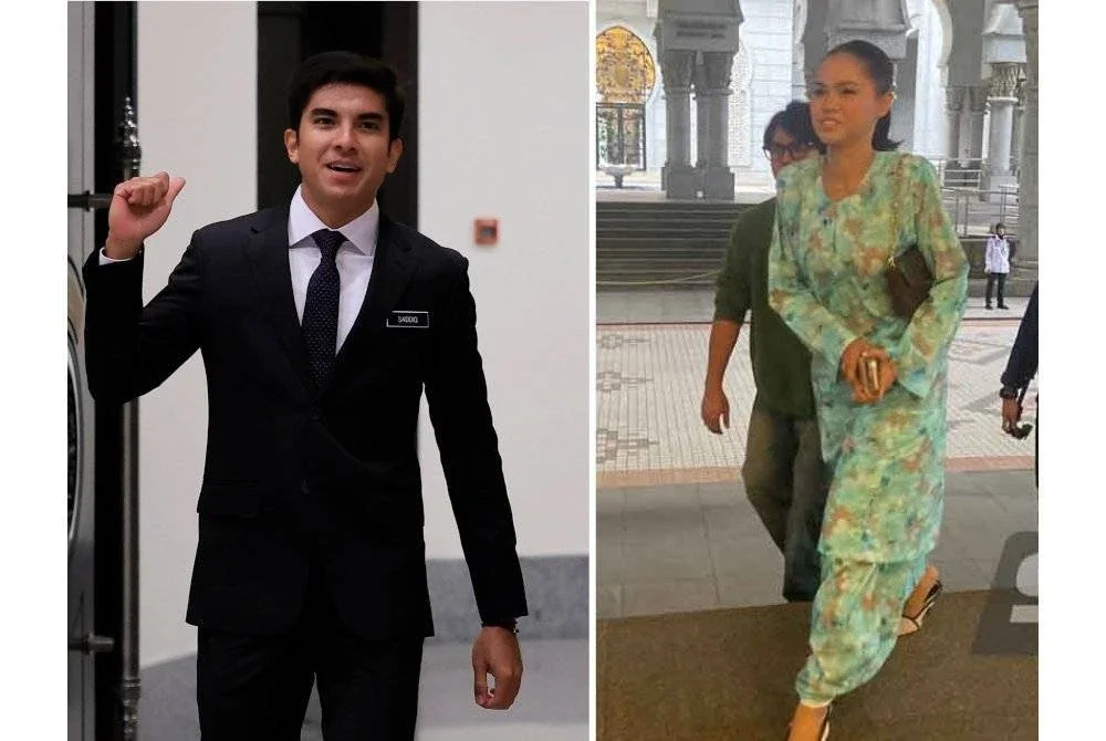 Syed Saddiq dan Bella Astillah.