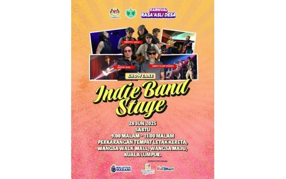 Program Indie Band Stage antara yang akan menjadi tumpuan pengunjung karnival itu.