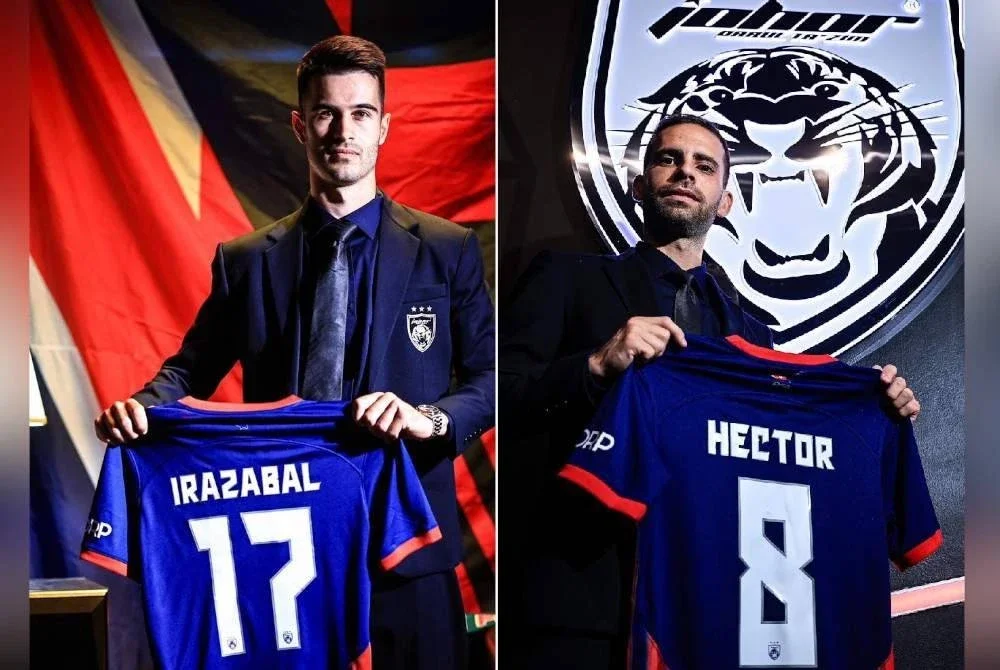Kehadiran Irazabal (kiri) dan Hevel mampu beri kesan positif kepada kualiti Liga-M. Foto Johor Southern Tigers