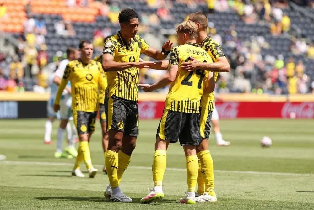 Imbas kembali aksi Dortmund menentang Ulsan di Cincinnati. Foto Agensi