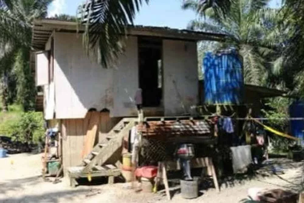 Mangsa ditemui maut akibat dibunuh dalam kejadian di sebuah rumah di kawasan kebun kelapa sawit di Ulu Segangan, Silabukan, Lahad Datu.