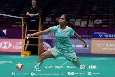 Langkah cemerlang Letshanaa dalam Terbuka AS terhenti di suku akhir. Foto BAM