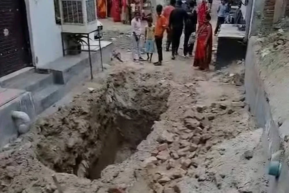 Seorang wanita dari Uttar Pradesh menjadi mangsa rogol dan bunuh oleh bapa mentuanya sebelum mayat ditanam di luar rumah keluarga suami di Haryana. Foto NDTV