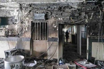 Serangan udara Israel ke atas sebuah penjara di ibu negara Iran, Teheran minggu lalu mengorbankan 71 orang dan mencederakan ramai yang lain. Foto Agensi.