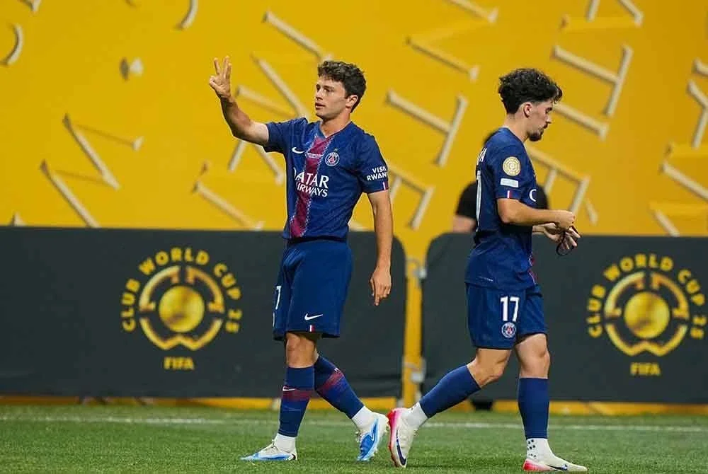 Neves tampil cemerlang di Mercedes-Benz, Atlanta. Foto Agensi